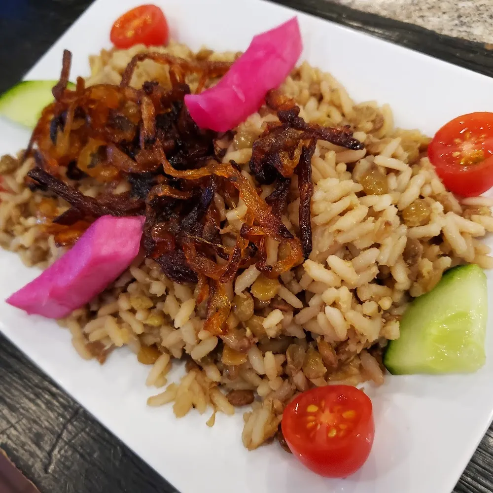 Lentil Rice Mjaderah